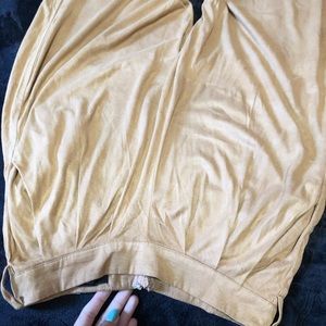 High waist pants with boot cut